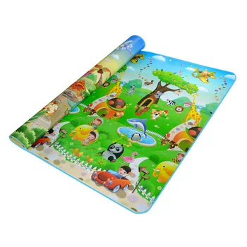 

Double Side Waterproof Baby Toddler Soft Crawling Mat Picnic Blanket Play Mat