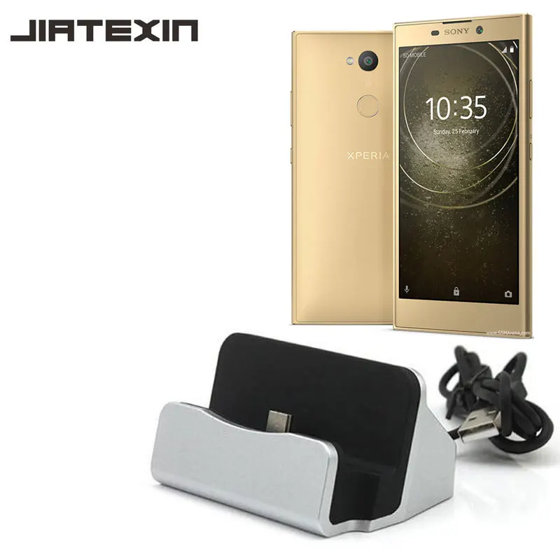 

JIATEXIN Desktop Data Sync Type-C USB Cable Dock For Sony Xperia L2 Charger Station For Xperia XA2 / XA2 Ultra Charging Adapter