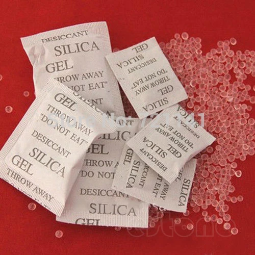 

100 Packets Lot Silica Gel Sachets Desiccant Pouches Drypack Ship Drier