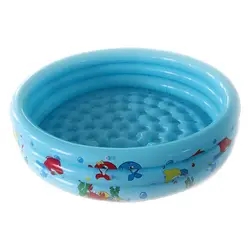 90 см 4 цвета трехъядерный надувной бассейн для детей для маленьких мальчиков и девочек Ванна пляжный мяч Рыбалка Пруд Портативный открытый