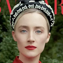 Роскошные сверхпрочные Стразы с бантом для путешествий Универсальная повязка на голову в стиле барокко роскошные тяжелые Промышленные Стразы с бантом для танцевального шоу повязка на голову 880