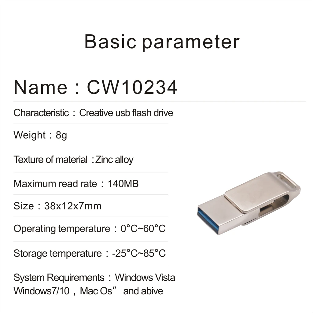 2 в 1 тип-c USB 3,0 U дисковая карта памяти, Флеш накопитель USB3.0 флеш-накопители для смартфонов Android tablet PC CW10244