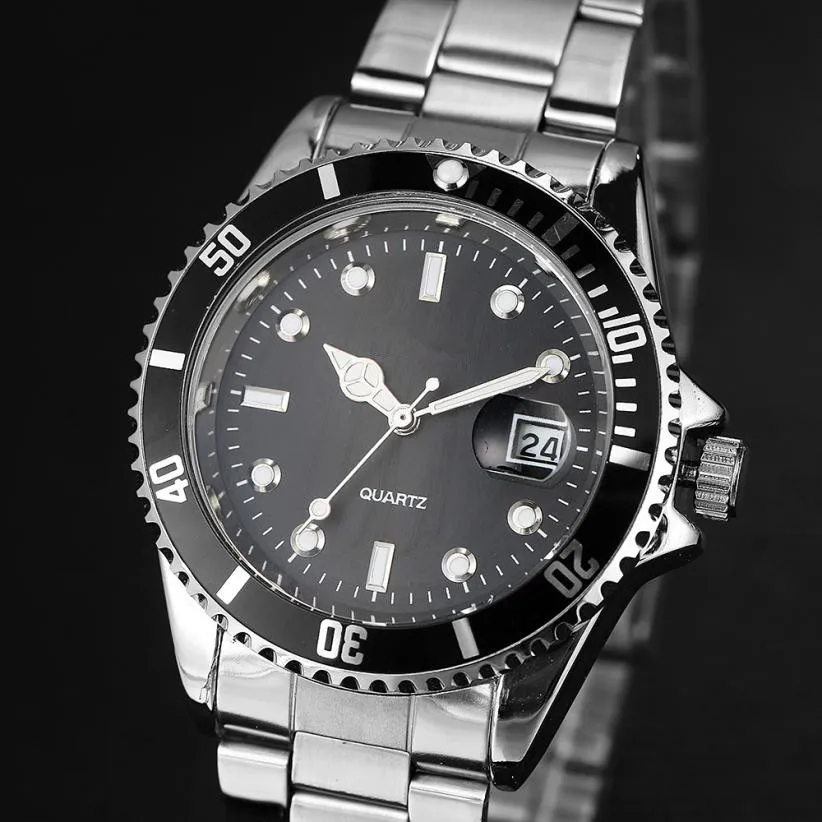 

Top Brand Luxury Men Fashion Military Stainless Steel Date Sport Quartz Analog Wrist Watch Business Relogio Masculino 2019 40Q