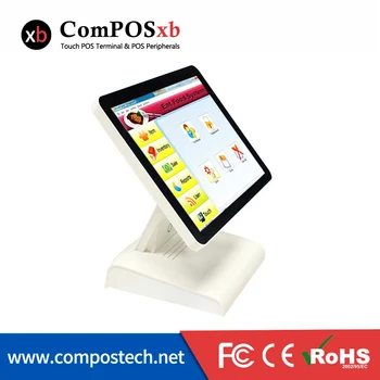 New 15 Inch Touch Screen All In One Restaurant Bar Retail POS System Point of Sale Machine