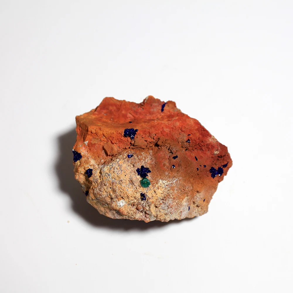 

95g natural Stones and Minerals Rock shiny Azurite Malachite quartz crystal collection D1-65