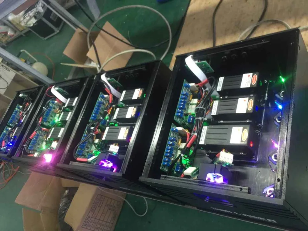 Full Color 3W RGB Animation Laser Stage Light Analog 20Kpps scanner ILDA DMX512/Sound/Auto/SD lazer