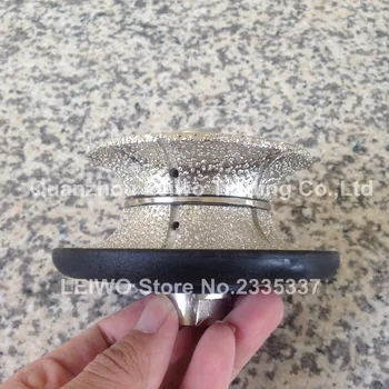 

Vacuum Brazed V30 Full Bullnose Router Bit Diamond Profiling Wheel for Hand Tools Marble Limestone Soft Granite Wet or Dry