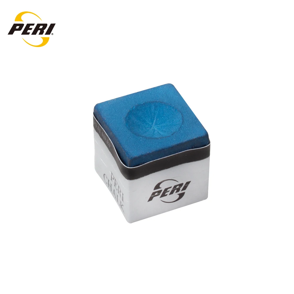 PERI Official Store 2 Pieces 2pc PERI Oily Billiard Chalk Blue Accessories Billiard Player Professional Billiard Chalk Pool Cue