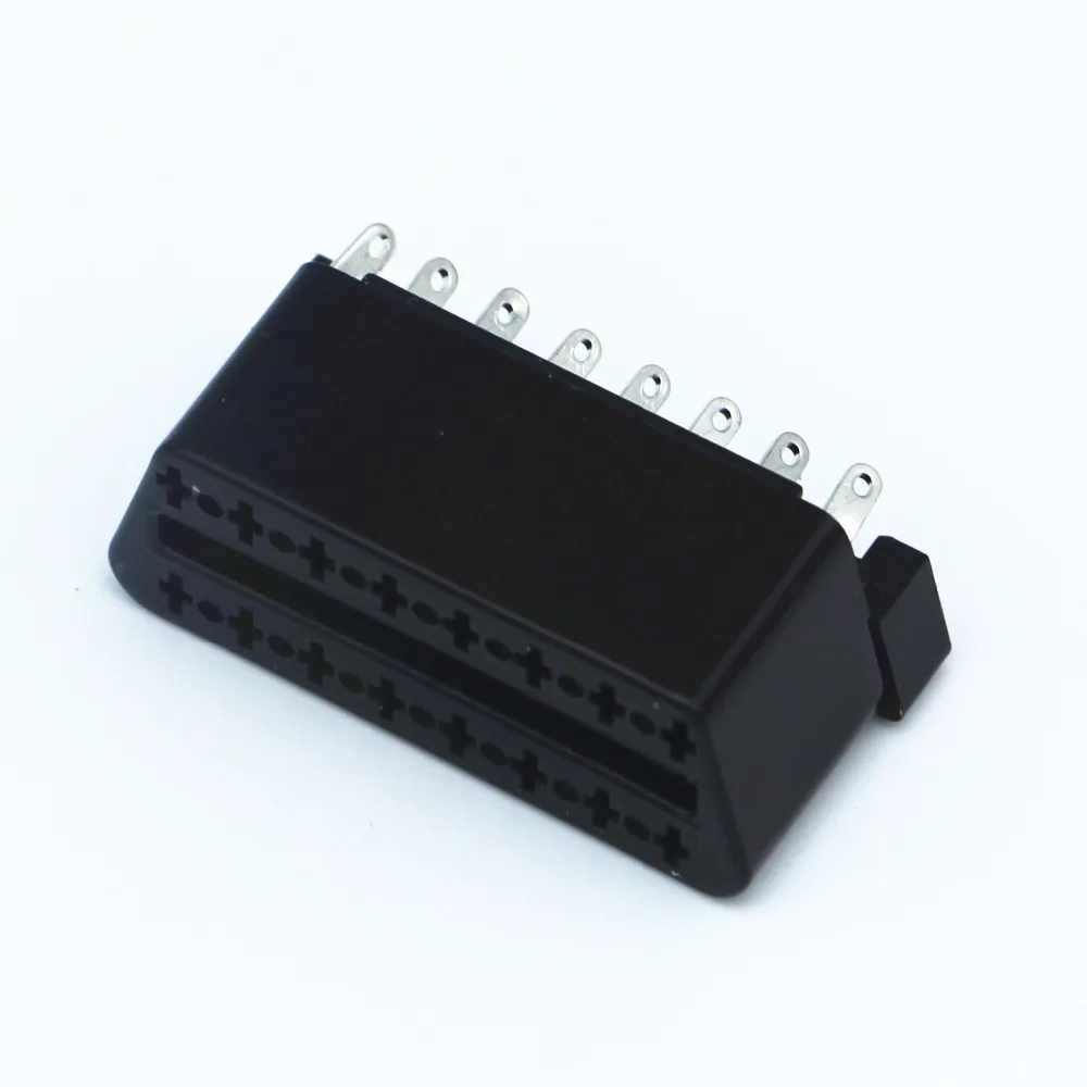 16Pin OBDII OBD-II OBD 2 OBD2 гнездовой разъем J1962F Plug без приложения