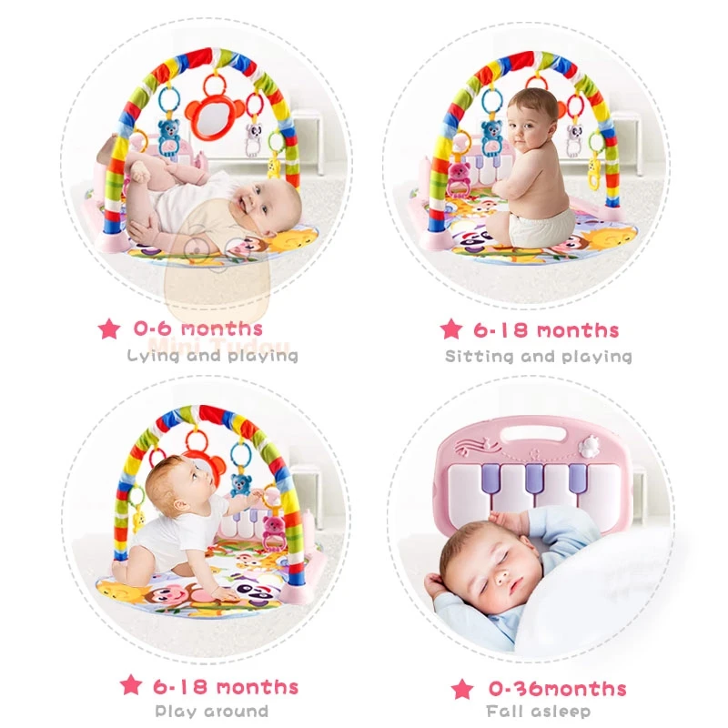 Baby Gym Puzzles Mat Educational Rack Toys Baby Music Play Mat With Piano Keyboard Infant Fitness Carpet Gift For Kids 3 in 1 Baby Gym Puzzles Mat Educational Rack Toys Baby Music Play Mat With Piano Keyboard Infant Fitness Carpet Gift For Kids 3 in 1