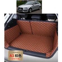 Ajuste personalizado couro pu forros de carga do carro para audi a3 2012 2013 2014 2015 2016 2017 s3 rs3 5d carga forro