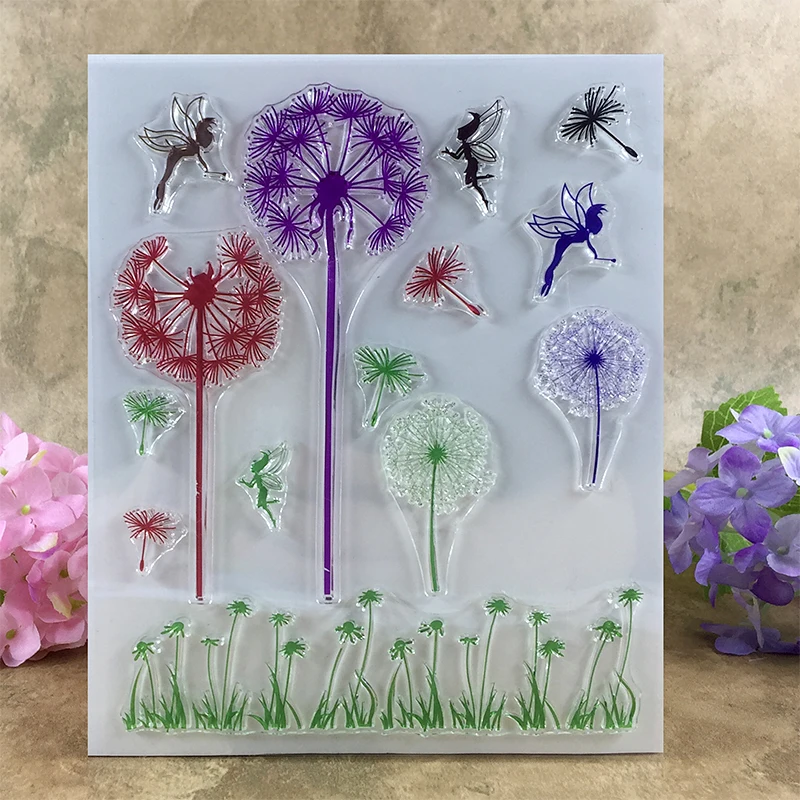 CHGCRAFT Lace Lines Clear Stamp Silicone Clear Barbados