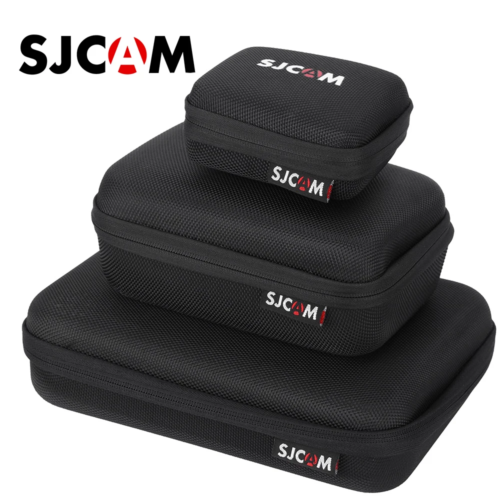 

LBKAFA For SJCAM Black Small/Medium/Large Box Storage Bag Case For SJCAM SJ6 SJ7 SJ4000 SJ5000 M20 Gopro YI Eken Accessories