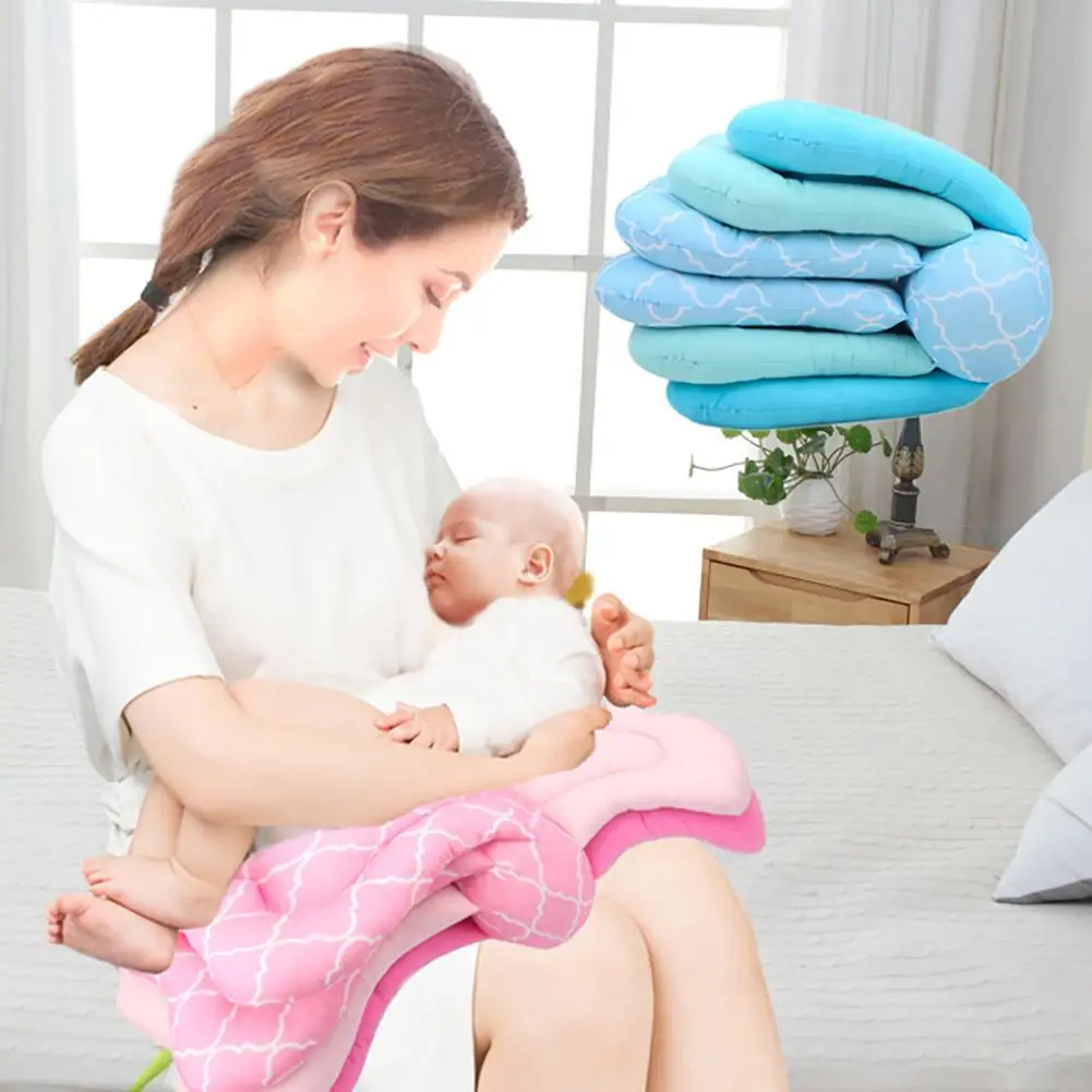

New Women Mom Baby Infant Care Cotton Nursing Soft Arm Pillow Breastfeeding Cushion