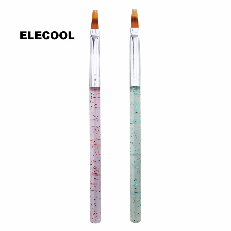 

ELECOOL Acrylic Nail Gradient Pen Transition Pen UV Gel Painting Pen Nail Art Gradient Color Brush Blooming Tool