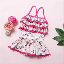 Красивый детский купальный костюм для девочек, юбка принцессы, модный весенний купальный костюм для девочек от 2 до 12 лет