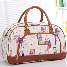 Размеры 46*27*21 см Летний стиль Для женщин Дорожные сумки высокое качество Водонепроницаемый женские сумки Duffle Чемодан сумка OS- мне-031