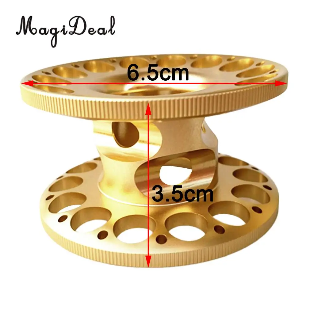 MagiDeal Lightweight Aluminum Alloy Scuba Diving Finger Reel Guide Line Spool 5 Colors Choose