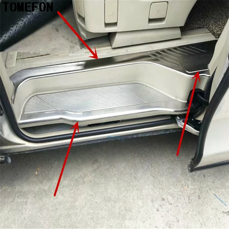 Автомобильные аксессуары TOMEFON для Toyota Estima Previa Tarago 2016 накладка из нержавеющей