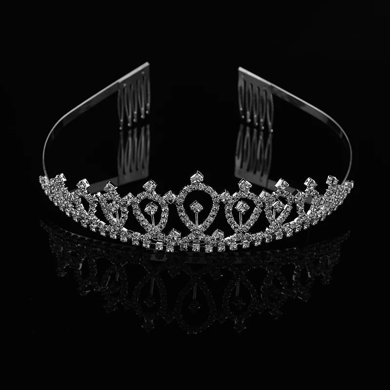 High Quality Wedding Bridal Princess Crown Headband Crystal Wedding
