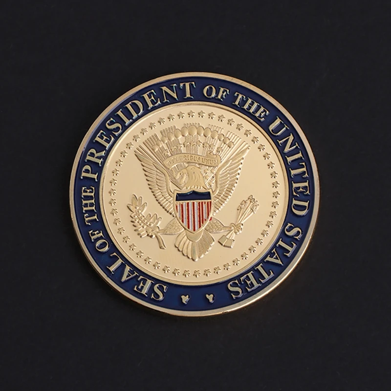 

High Quality Commemorative Coin US 45th President DOnald Trump Collection Arts Gifts Souvenir MAY-24A