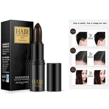 1 шт. брендовый черный коричневый временный крем-краска для волос Мягкий быстрый одноразовый цвет для волос покрытие ручки белые волосы DIY Стайлинг макияж Стик TSLM2
