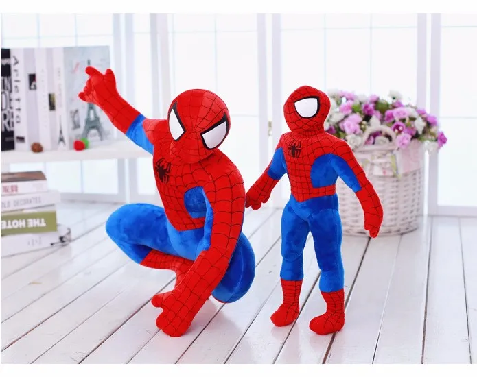 Spiderman Plush Toy High Quality Spider Man Doll Stuffed Toys - 45Cm 16 Spiderman Plush Toy High Quality Spider Man Doll Stuffed Toys - 45Cm