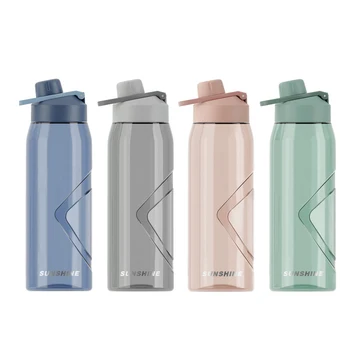 

1000ML Large Capacity Travel Water Bottle Glass Drinking for Outdoor Sports Portable My Bottle Gift Set