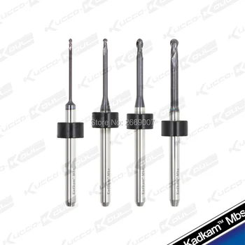 

imes-icore CAD/CAM burrs Length=47mm Shank 3mm dental milling cutters zirconia/pmma/wax block end mills 8 pcs/lot