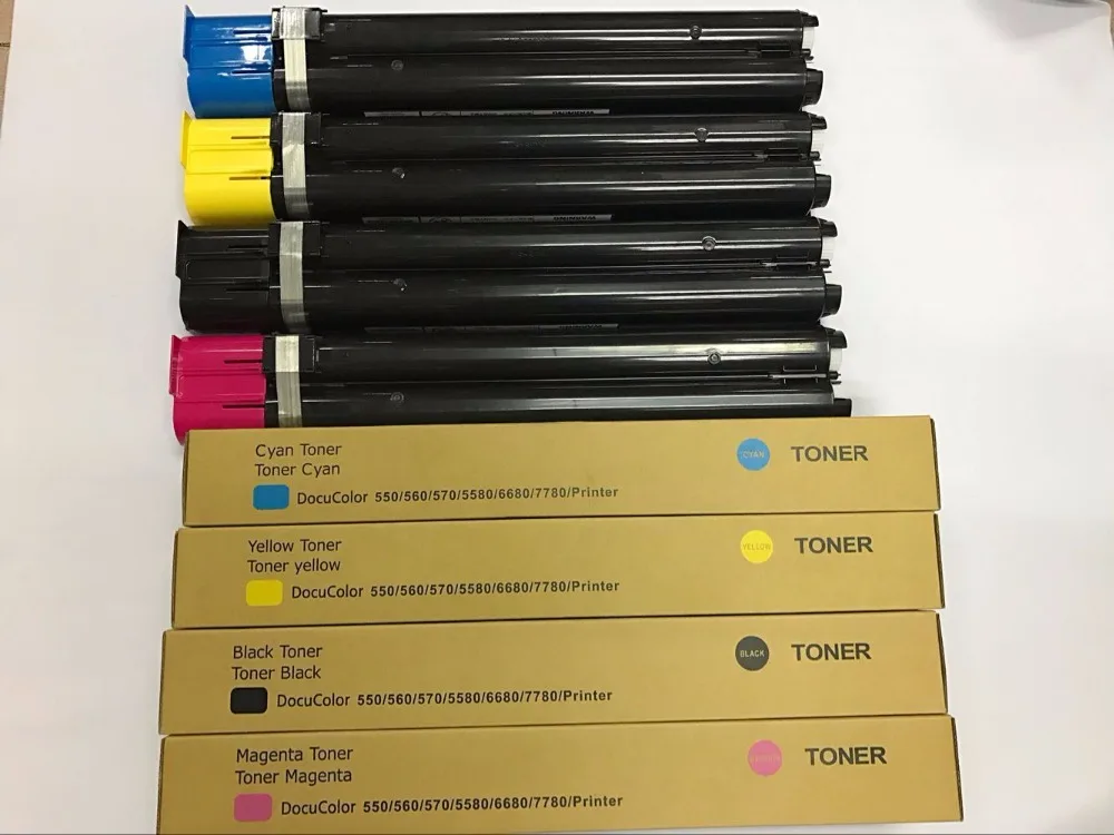 Картридж с тонером DC560 для принтера Xerox Docucolor 550 560 570 5580 6680 7780|toner cartridge|toner cartridges