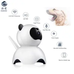 Pet WI-FI мини Камера H.264 удаленного мониторинга в режиме реального времени 1080 P/720 P IP CCTV Камера P2P видео сигнал обнаружения движения светодиод IR