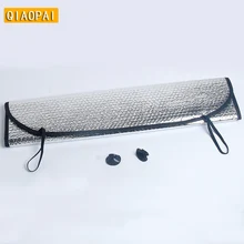 Summer auto accessory windshield sunshade cap car windscreen sunblock cover aluminum foil film voiture window protector