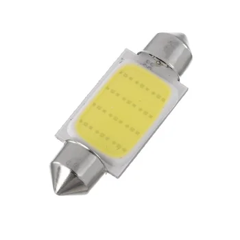

10pcs Signal Lamp Car COB 3W DC12V Interior Car LED Bulbs Lamp Interior Dome Lights Plate Lamps Bulb 31/36/39/41mm Hot