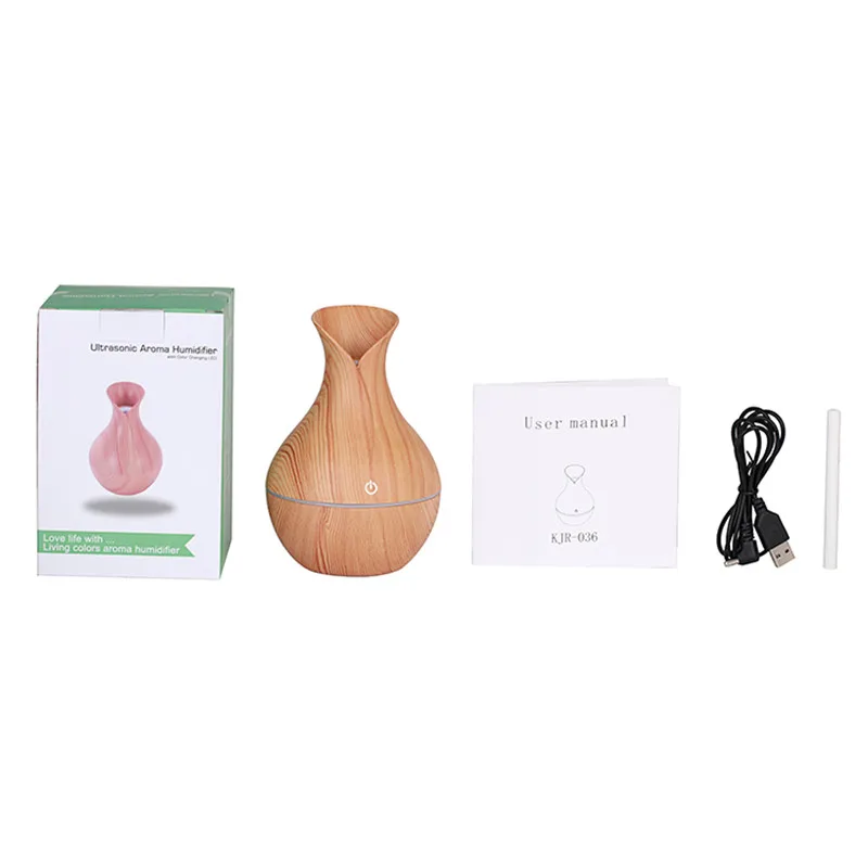 

USB Air Aroma Essential Oil Diffuser Aromatherapy Humidifier with 7 Colors Changing LED for Office Home Bedroom