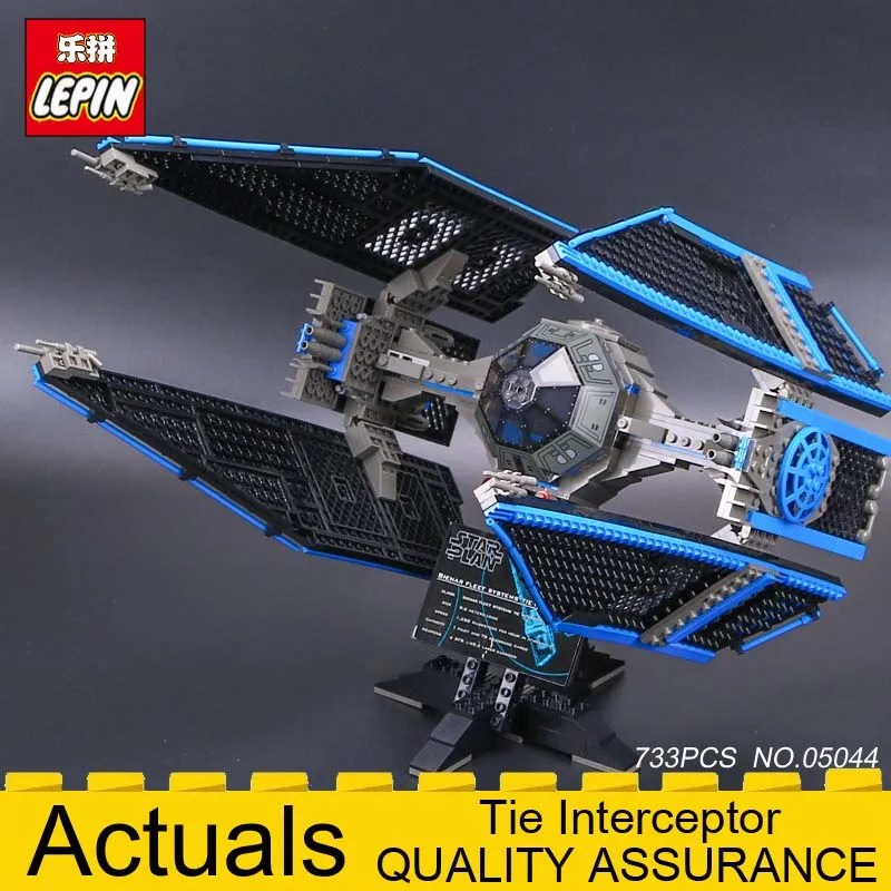 

Lepin 05044 Star Series Wars Limited Edition TIE Interceptor Building Blocks Locking Bricks Model Educational Toys 7181 703pcs