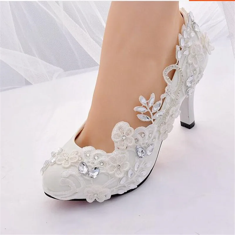Белые свадебные туфли со стразами; женская обувь на высоком каблуке для невесты; коллекция года; женские вечерние туфли принцессы со стразами; zapatos tacon mujer