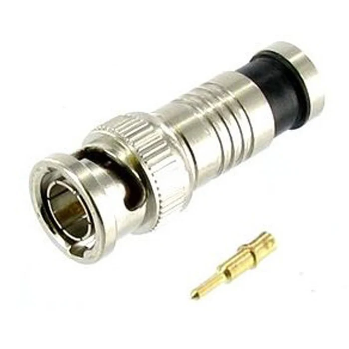 High Quality Male Compression Coax Connectors RG59 Pack of 20 Pcsin