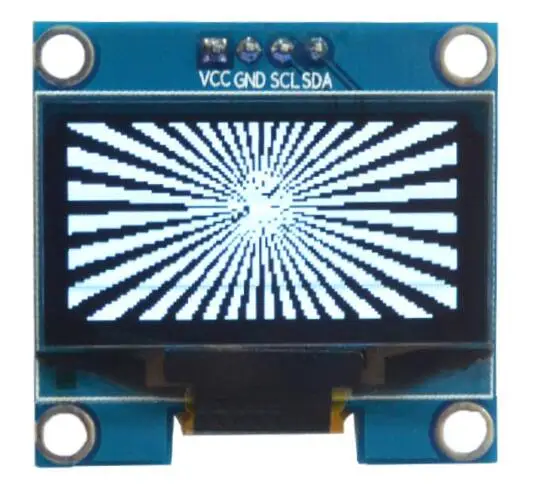 

NoEnName_Null 1.3 inch OLED display module white color 4 pin SH1106 IIC I2C interface 12864 LCD screen