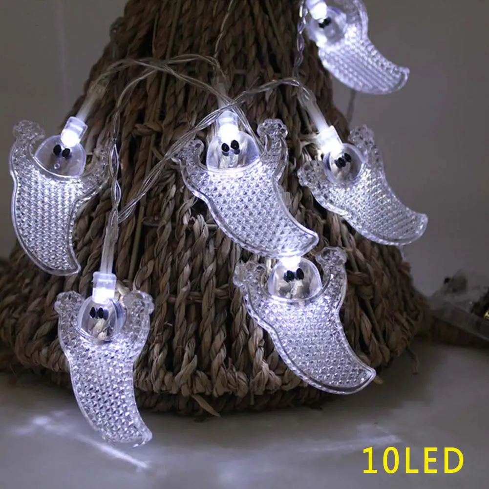 10LED 20LED Волшебная Гирлянда призрак лампа для Хэллоуина рождественской вечеринки