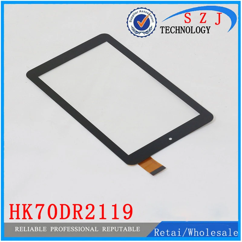 New 7'' inch HK70DR2119 For Tricolor GS700 Tablet Capacitive Touch Screen Digitizer Glass Panel HS1285 Free shipping 10pcs/lot |