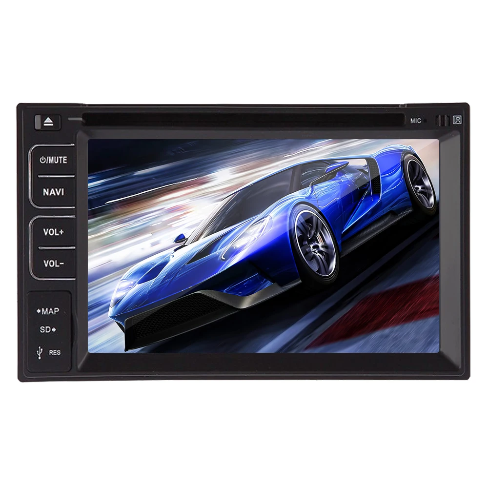 PC System Bluetooth Car DVD Player Radio Receiver Car Stereo Autoradio FM AM USB 2 Din In Dash Head Unit Video Audio SD Built in Aux Remote control win 8