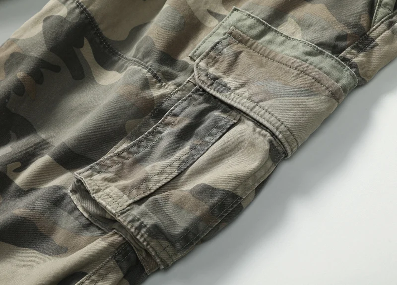 Хорошее качество Брендовые мужские Альпинизм Шорты из чистого хлопка модные мужские карго Шорты Прямые хлопковые шорты свободного кроя