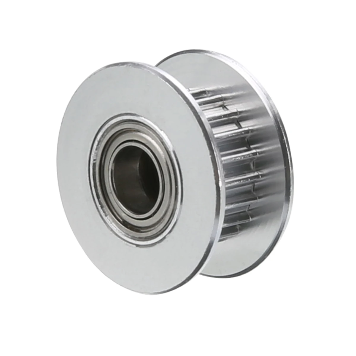 3D Printer Accessories 3pcs 20T GT2 5mm Bore 6mm Belt Smooth Idler Pulley with Bearing New Mayitr