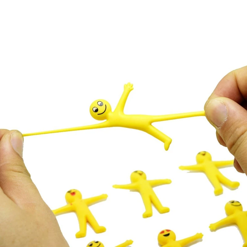 

Funny Expression Smiley Face Pull Elf Doll Toys Children Baby Kids Gift Novelty