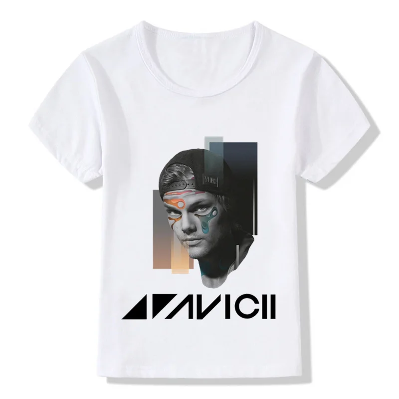 

Music Dj Avicii Wake Me Up Design Children's Fashion T-Shirts Boys Girls Summer Tops Tees Kids Casual T shirt For Baby,HKP5179