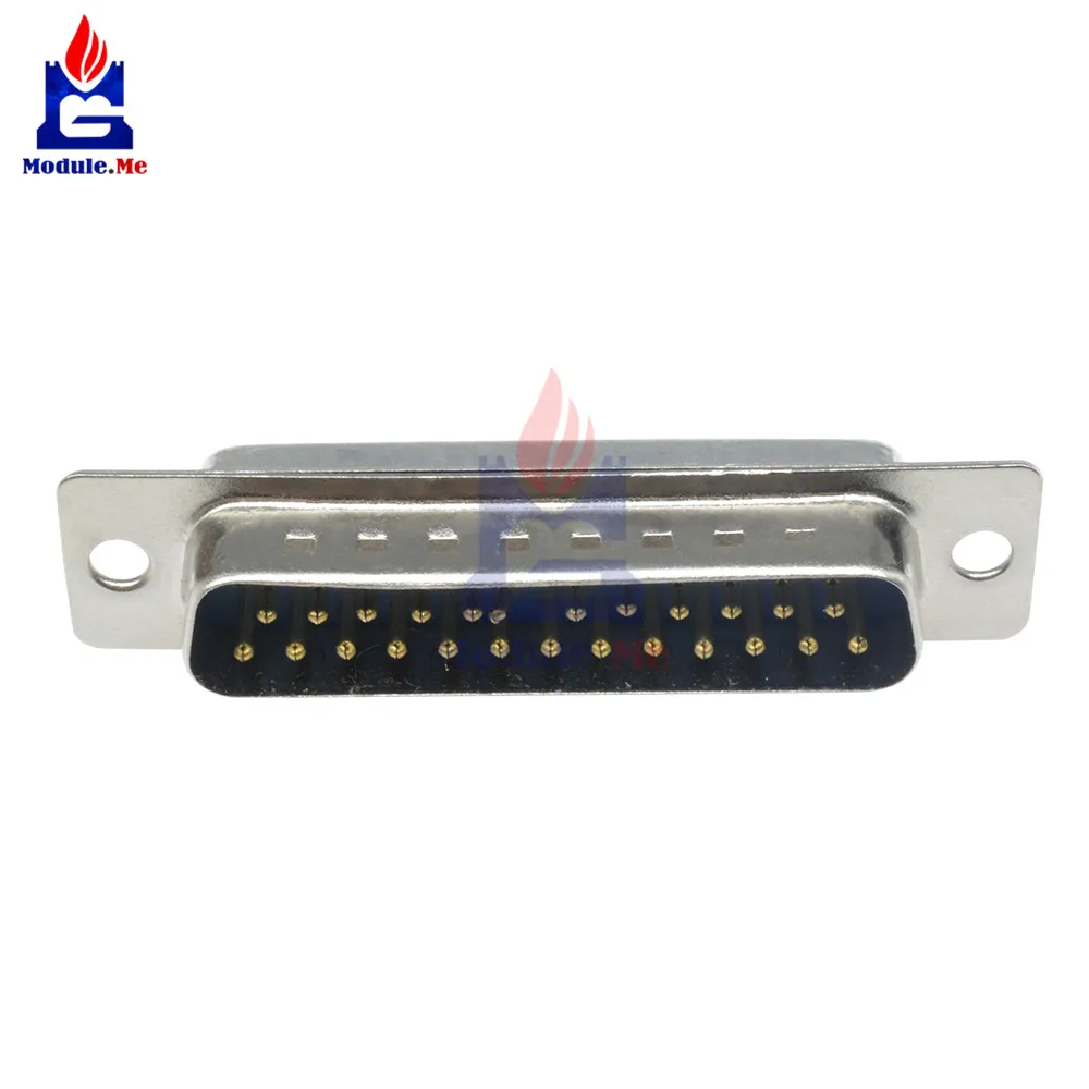 25 контактов флейта DB25 DB25M разъем типа припоя DB25|connector pin|connector male |