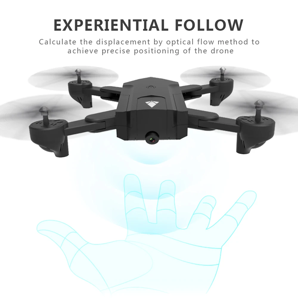 

Rc Remote Control With Camera Wifi FPV 2.4 Ghz 4 CH Attitude Hold GPS 720P 1080P Altitude Hold Gesture Control RC Drone FSWB