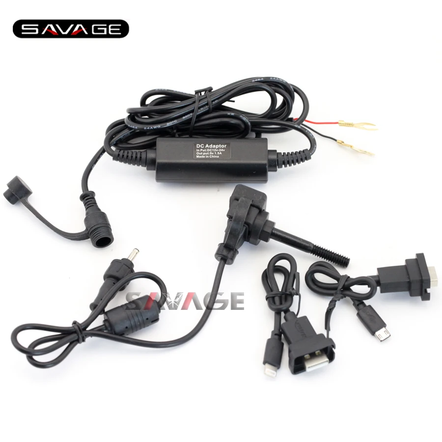 Motorcycle Accessories 12V USB Charger Power Outlet Socket