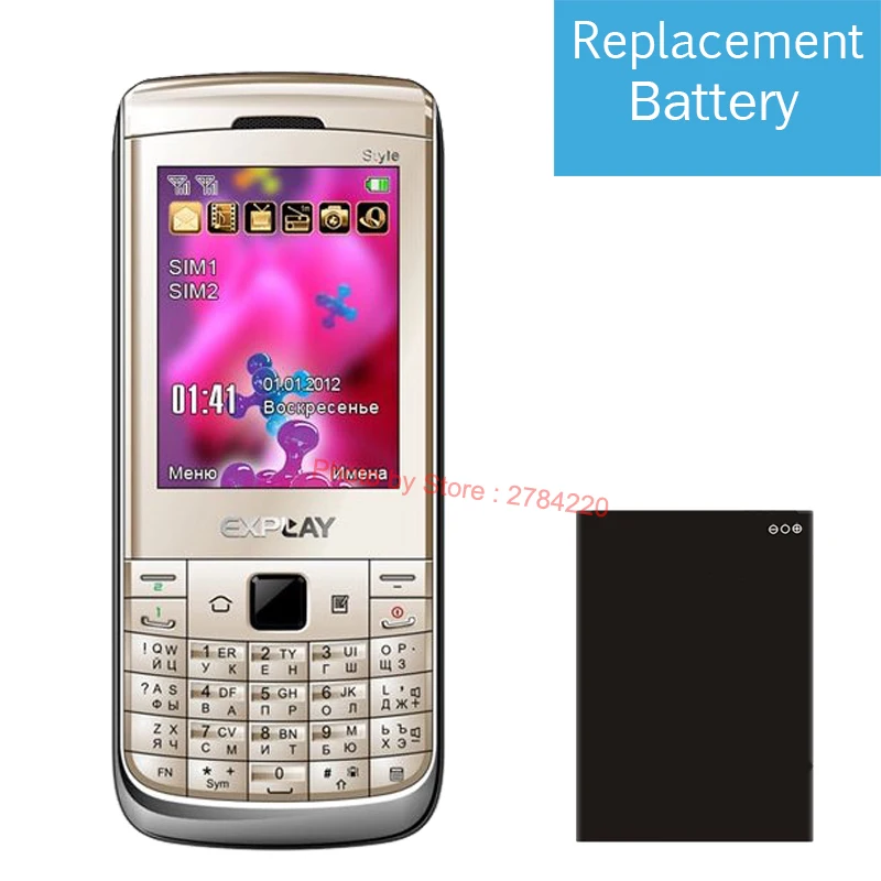 Rograpo 3 7 V 850mAh Новый Сменный аккумулятор для Explay Style / Ice аккумуляторные батареи |