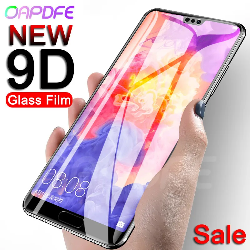 

9D Protective Glass Film on the For Huawei P20 Pro P10 P9 Lite Plus Huawei P Smart 2019 Tempered Screen Protector Glass Case